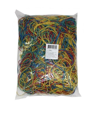 Резинки для денег  1000г (d30) 20кг цветная силикон НФ-00026573