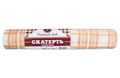 Скатерти 110х180  PR Клетка оранжевая 5шт/рул (20рул) СК013 4040