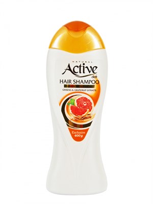 Шампунь для нормальных волос Active (Актив) Грейпфрут/Женьшень 400 мл ИРАН 1/12 НФ-00019001