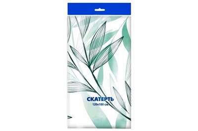 Скатерти 120х180  (50шт)  ИНТЕРПАК Ива 22194