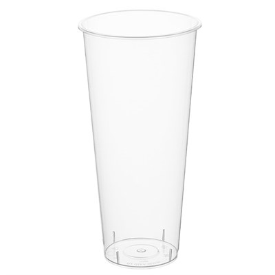 Стакан прозрачный Bubble Cup ГЛЯНЕЦ ПП ВЗЛП 610-650 мл.д.90мм.h170мм 20уп. по 10шт.(200шт/кор.) 22432
