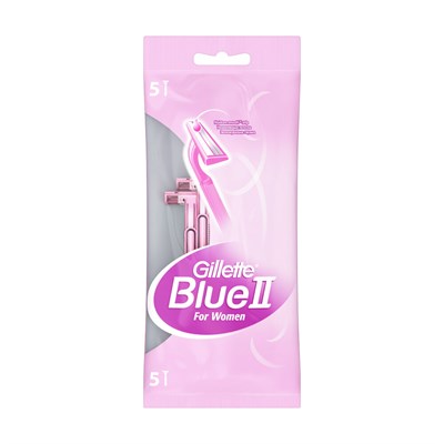 Бритвенный станок ЖЕНСКИЙ *Gillete* Blue II (5 шт) НФ-00020234