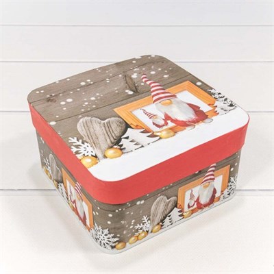 Коробки Квадратные  17*17*9,5 "Новый год"- 2109 №2 НФ-00020801