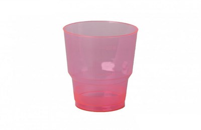 Стакан Кристалл 0,200л PS КРАСНЫЙ /20уп * 50шт/ (1000шт) 4205