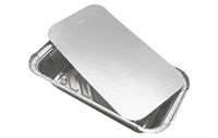 Крышка для алюмин. формы прямоуг.620 мл 213х122мм 100 шт (600) 10431