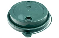 Крышка для стак. Покров д.90мм (0,300-0,500л) Темно Зеленая (20уп х50шт)  (1000шт) 17564