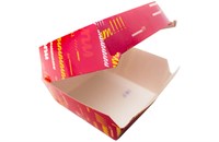 Короб под гамбургер средний цветной МЕГА 95х95х65 (300шт) 17667