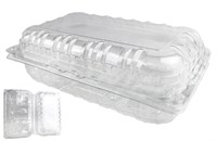 Контейнер прямоуг.с крышкой ПР-РКФ-580 (ПЭТ)  /188*115*58/  Протек (280шт) 17783