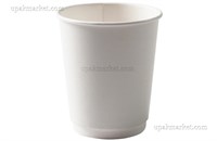 Бум стакан Виридо 0,250л диам 80мм ГН Белый 2-х слойн.  /20уп * 30шт/ (600шт) 9956