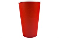 Бум стакан Л-ПАК 0,250л диам 80мм ГН Красный (1000шт) ЛП НФ-00017208