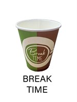 Бум стакан ЮГ Перерыв ( BREAK TIME) 250 мл 50/1000шт  НФ-00017854