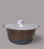 Алюминиевая форма с крышкой 