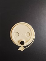 Крышка для стак. СМАРТ д.90мм Крафт матовая 50/1000шт НФ-00020551