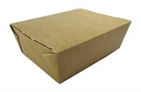 Бумажный ланч бокс LUNCH M 150х115х50 (50/450шт) ПАКТОН НФ-00021348