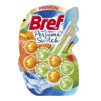 БХ блок д/туалета БРЕФ Яблоко/Персик 2x50 г (10шт/кор) НФ-00021897