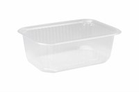 Контейнер прямоуг. низкий 1000 мл прозрачный СПК 186*132*64 /5уп*100шт/ (500шт) 24022