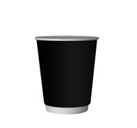 Бум стакан Saami(Саами) Черный лак 2 сл 250 мл 24/600 (111227) НФ-00017107