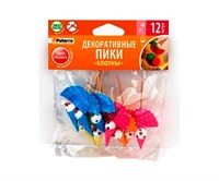 Декоративные пики "Клоуны" (12шт./уп.) НФ-00001008
