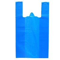 Пакет майка однотонная СИНЯЯ 23х43 2,4 гр /60 уп х 100шт/  (+/- 10шт) (6000) НФ-00002751