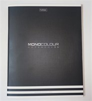 Тетрадь А5 96л ХАТБЕР "Mono Color" клетка, матовая ламинация, тиснение НФ-00015235