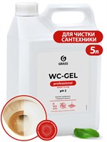 БХ GraSS Средство для чистки сантехники "WC- Gel" Professional 5,3 кг 1/4 125203  НФ-00018622