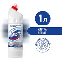 БХ ДОМЕСТОС ср-во чистящее Ультра Белый 1л (12шт/кор) НФ-00019956