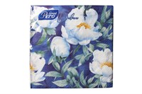Салфетки 33х33 3-слойн. (GrandPero Deluxe) 20 л/12уп Цветочный сон 21462