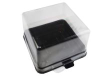 Емкость КРТ-51Д  дно черное   /84*84*10/   Интерпластик   (2160шт)