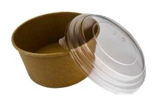 ОСК контейнер с крышкой RCONT 1120мл Pure Kraft (240шт)