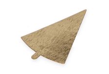 Подложка картонная 0,8мм с держателем 90х120мм золото ФИН (100шт)