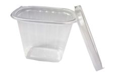 Контейнер прямоуг.+крышка 0,350л №5 Стандартпластик 108*82*85 (1500шт)