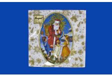 НГ  Салфетки 33х33, 20 шт,2 сл. БОГЕТ (15 уп) НГ НОВОГОДНЯЯ СКАЗКА