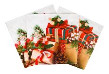 НГ Салфетки 33х33 3-х сл. (ОТТО) 20 л/20шт 