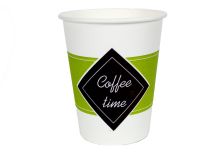 Бум стакан Л-ПАК 0,250л диам 80мм ГН Кофе (Coffee time)  (1000шт)