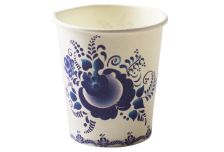 Бум стакан Экопак 0,180л диам 73мм ГН Гжель /30уп * 50шт/ (1500шт)