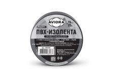 МЛ Изолента ПВХ  19 мм х 20 м  профессиональная черная AVIORA (100шт)