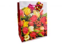 Бумажные пакеты 18 х 23 Цветы (20шт) F1031