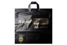 Пакет петля  ДПА 45х44 Супербэг Черный /10уп х 50шт/ ПНД 75мкм (500шт)