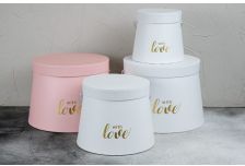 Набор подарочных коробок 1/3 ЦИЛИНДР ВУЛКАН