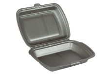 Ланч бокс LB-1 ЧЕРНЫЙ   /250*195*68/   Мегапласт   (100шт)