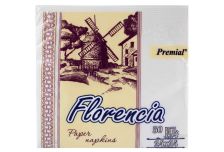Бумфа Салфетки декоративные Флоренция двухсл. белые (50шт) (32уп)
