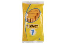 Бритв. станок с 1 лезвием BIC для чув. кожи 5шт (5*40)