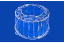 Тортница ПР-Т-218К крышка   1,2кг   /222*127/   Протек   (160шт)