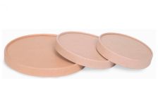 ОСК супница Round Bowl 300/400/500 КРЫШКА картонная БЕЛАЯ (600шт)