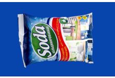 Сода кальцинированная ПАКЕТ 450 гр (24шт/кор) Домбытхим