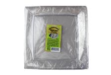 Миксы Тарелка прозрачная 210х210мм 6шт (10)  шт/кор