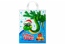 Пакет петля НГ  Интерпак 28х35 Мордашка /20уп х 25шт/ ПВД 55мкм (500шт)