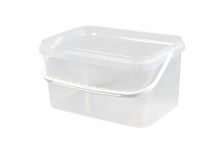 Ведро   5,8л   прозрачное  прямоугольное   /293*193*150/   Энтерпак   (32шт)