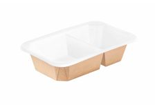 ОСК салатник OCTOBOX 800/2 ДНО двухсекционный (360шт)