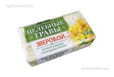 Мыло туалетное ЦЕЛЕБНЫЕ ТРАВЫ 160гр Зверобой бум упак (72шт/кор) НЭФИС